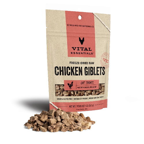 Vital Essential 凍乾貓小食 | 雞內臟粒 1oz