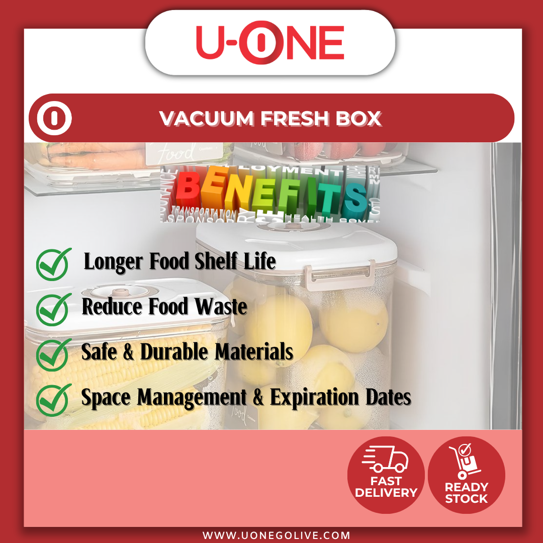 U-ONE | Taiwan | Vacuum Fresh Box