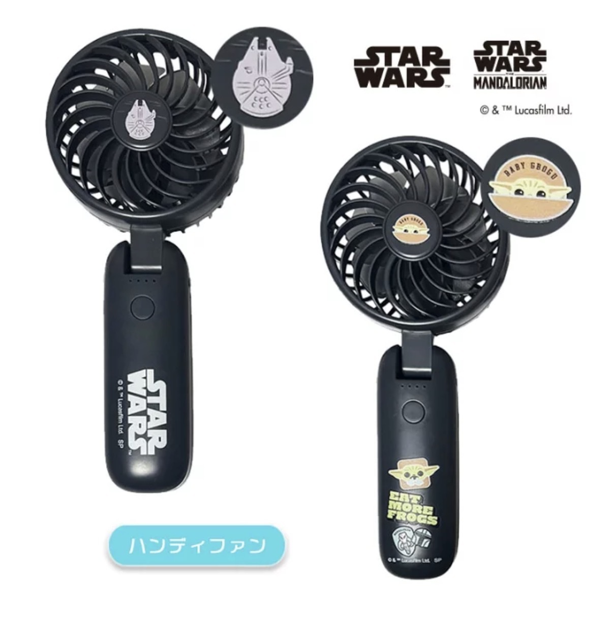 【連線大優惠】JP Disney 雙葉風扇 附有快扣 4550 TK260527