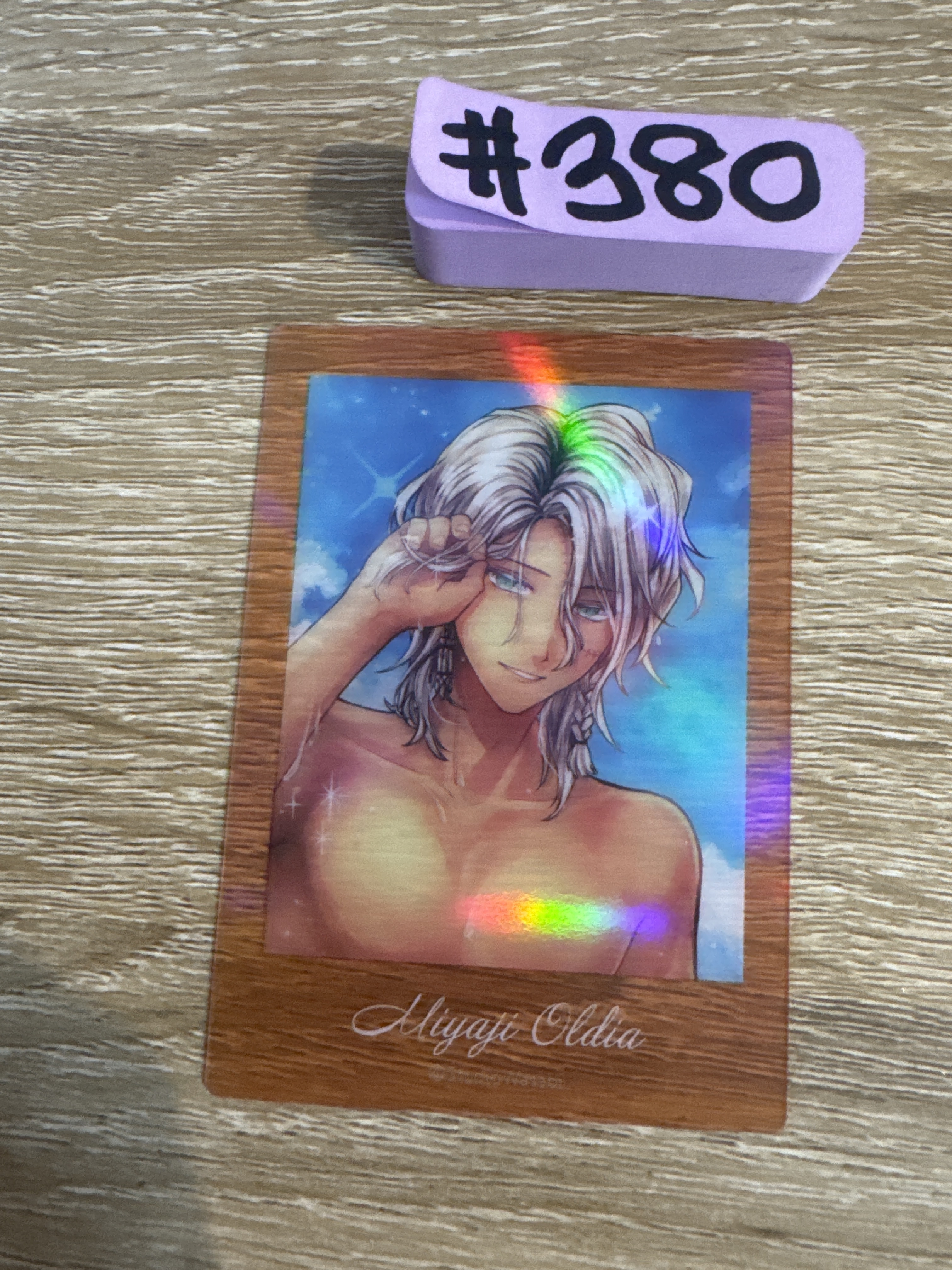 惡魔執事與黑貓 MIYAJI 小卡#380
