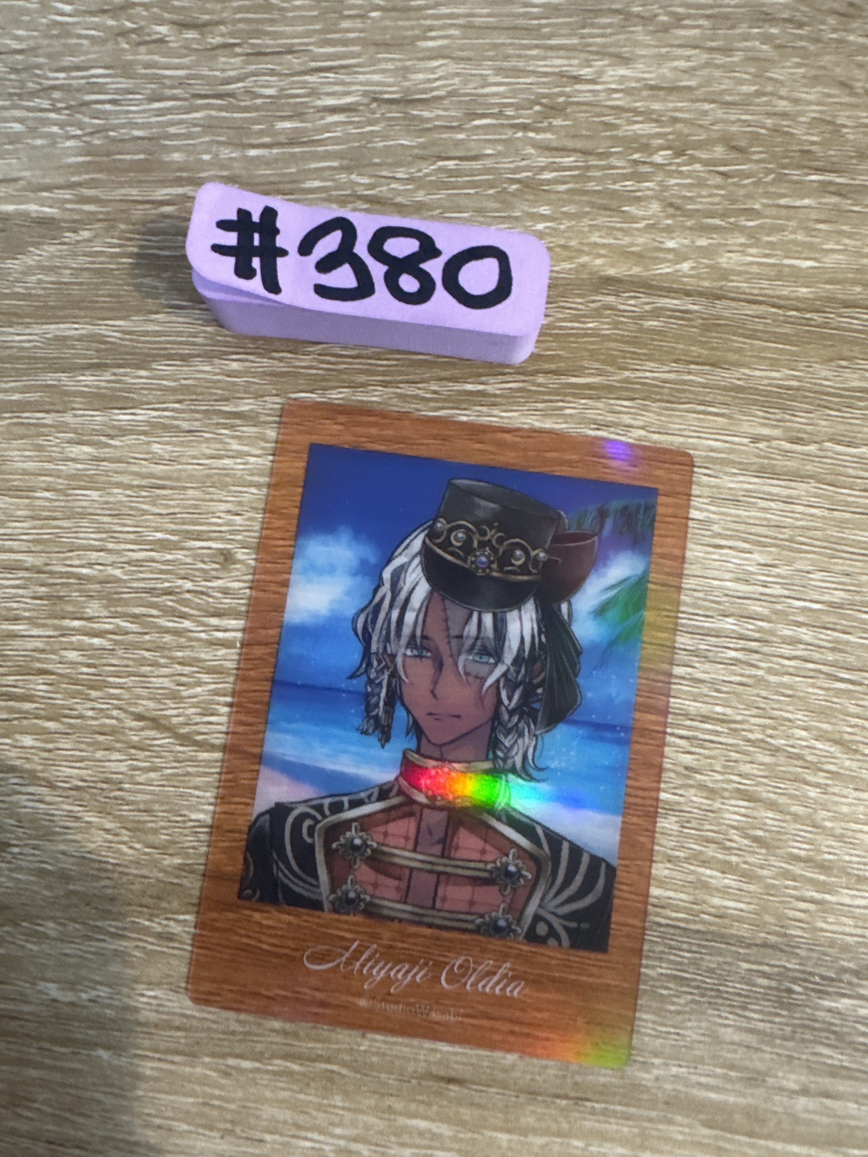 惡魔執事與黑貓 MIYAJI 小卡#380