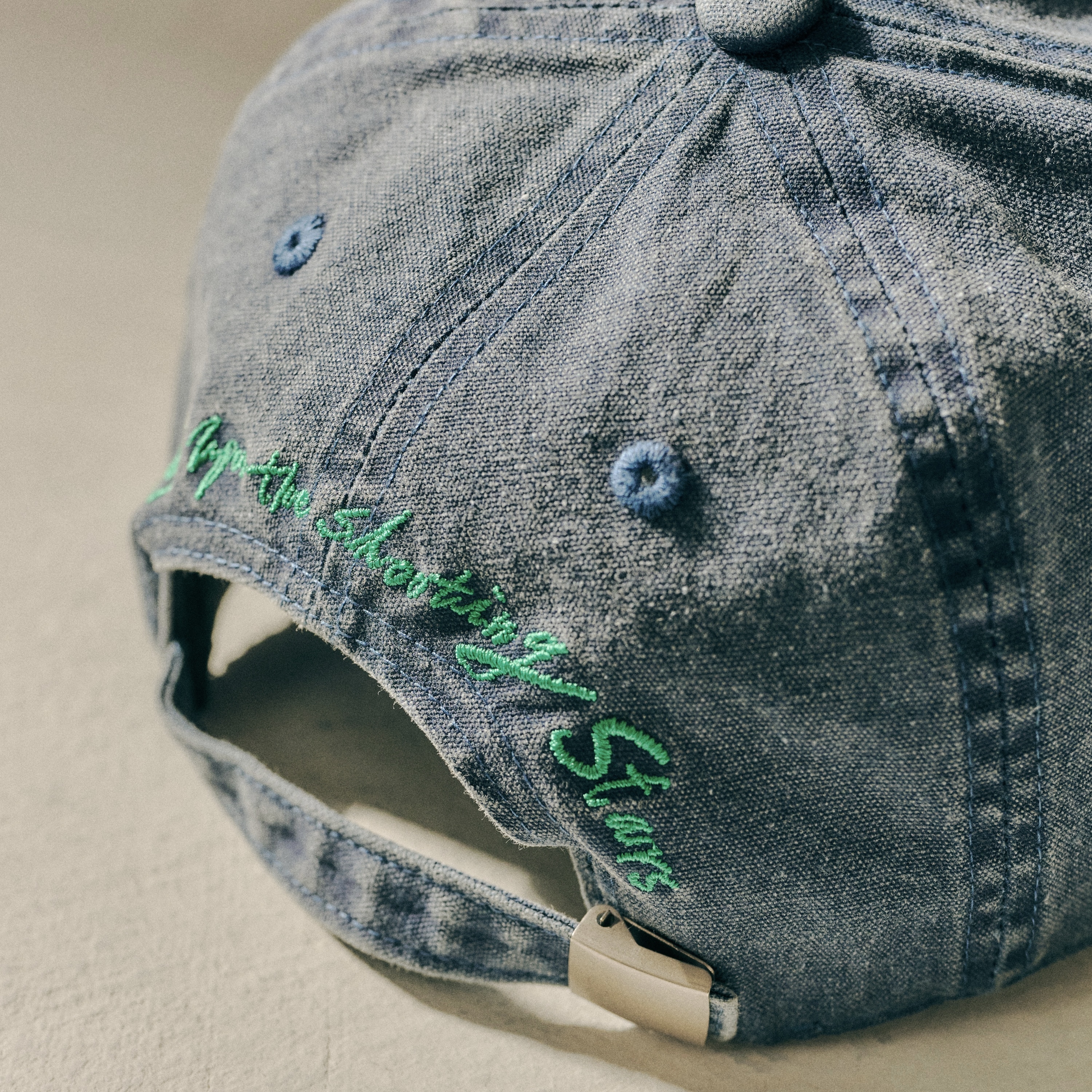 ANDYU x Shooting star collab Denim blue cap