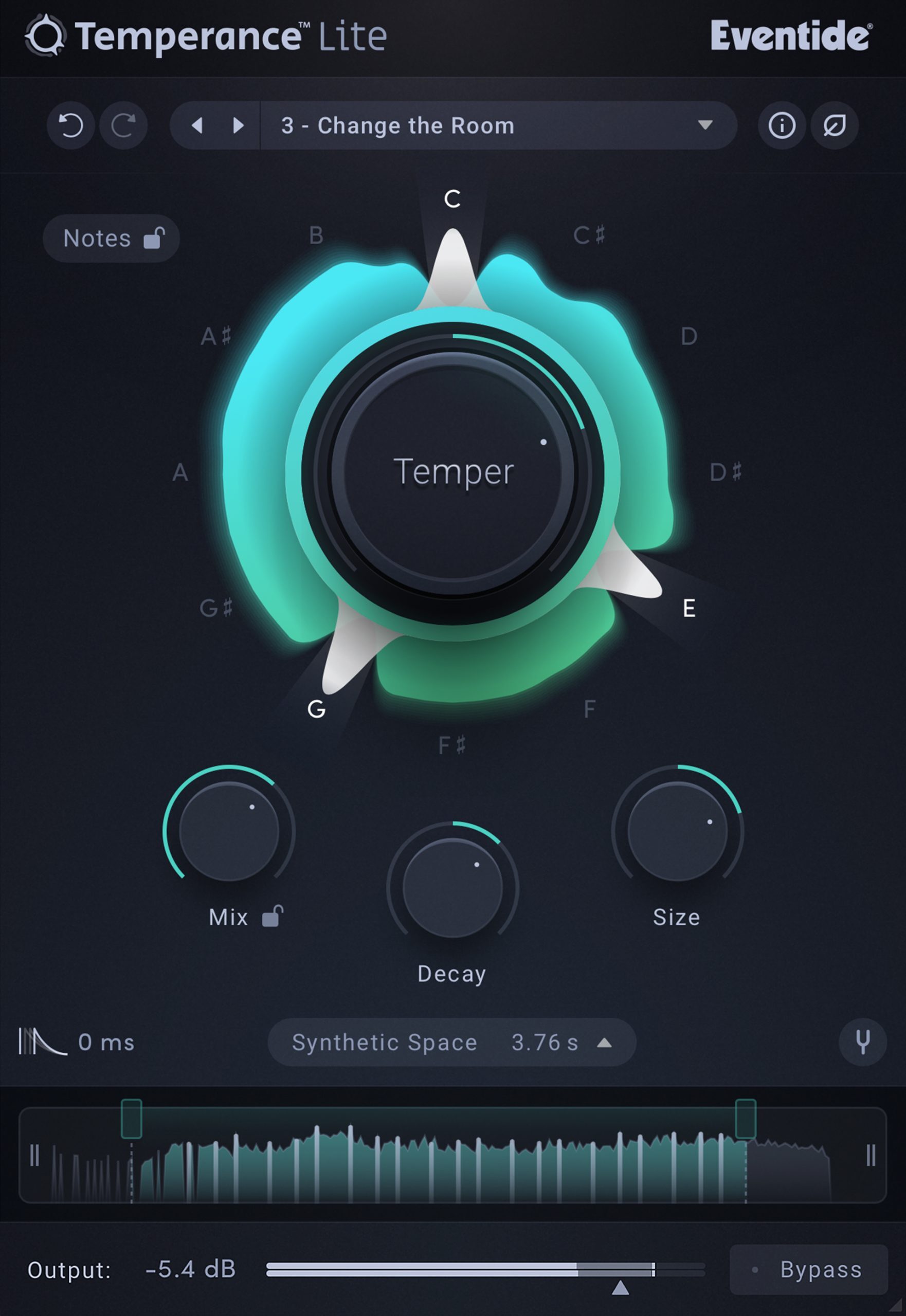 Eventide Temperance Lite｜過載效果器插件