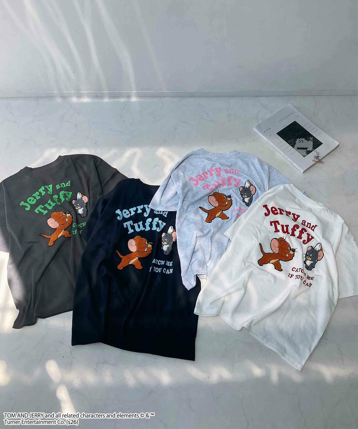 JP Tom And Jerry 刺繡Logo T-Shirt (UNISEX)