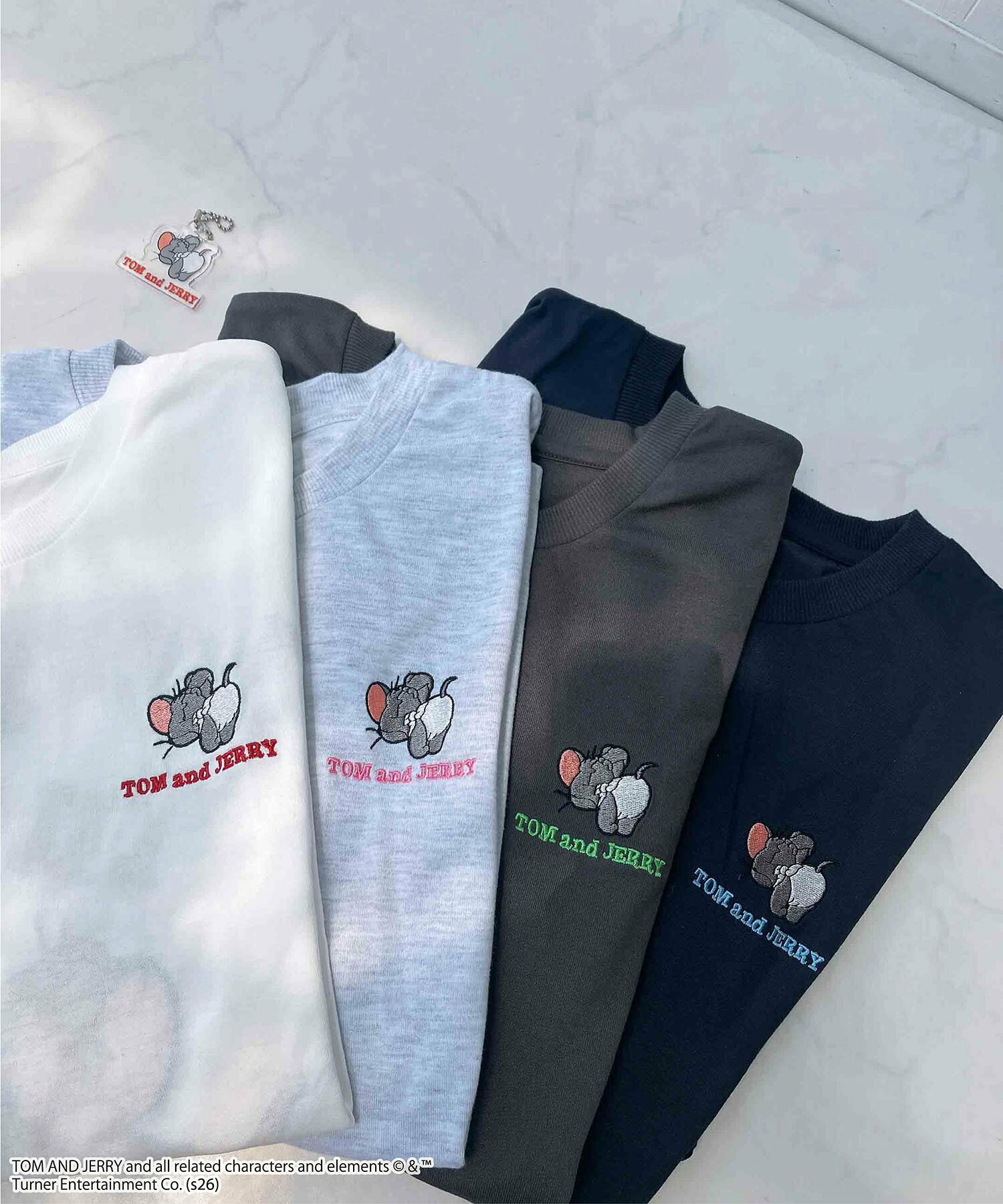 JP Tom And Jerry 刺繡Logo T-Shirt (UNISEX)