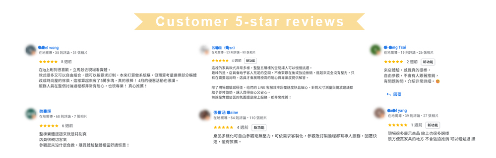 時尚屋傢俱台中南屯門市Google評論