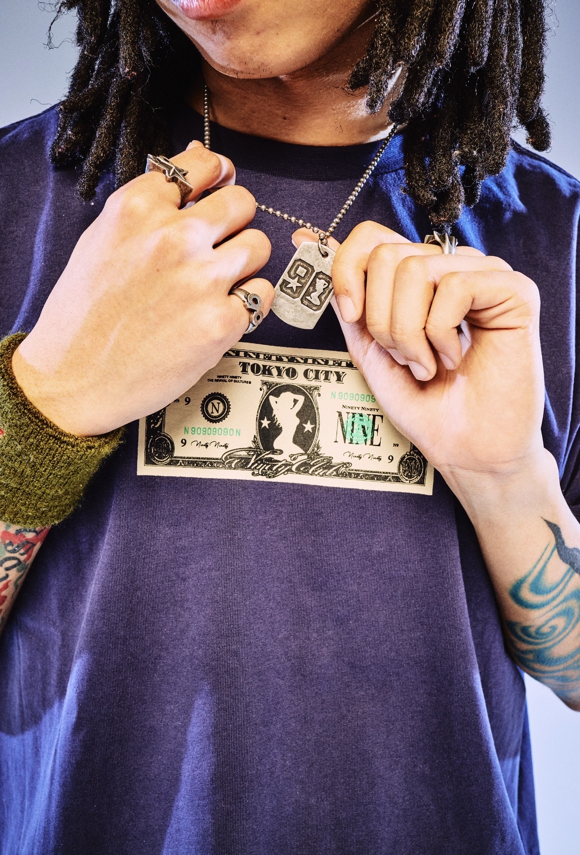 90 Logo Pair Ring