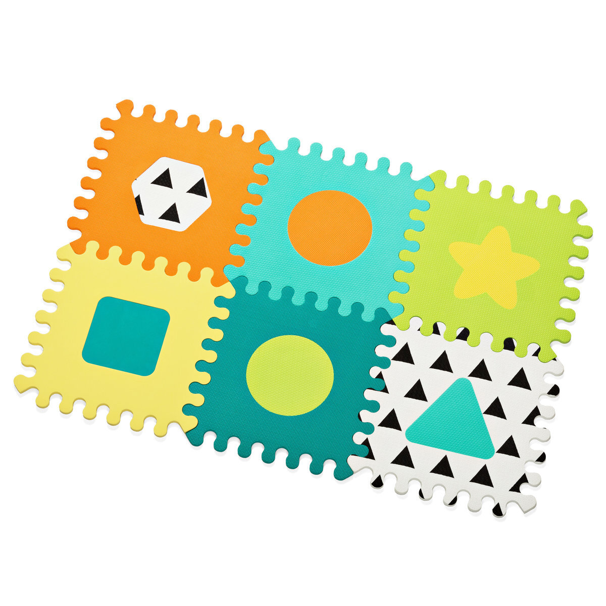 Infantino Soft Foam Puzzle Mat (6pcs)