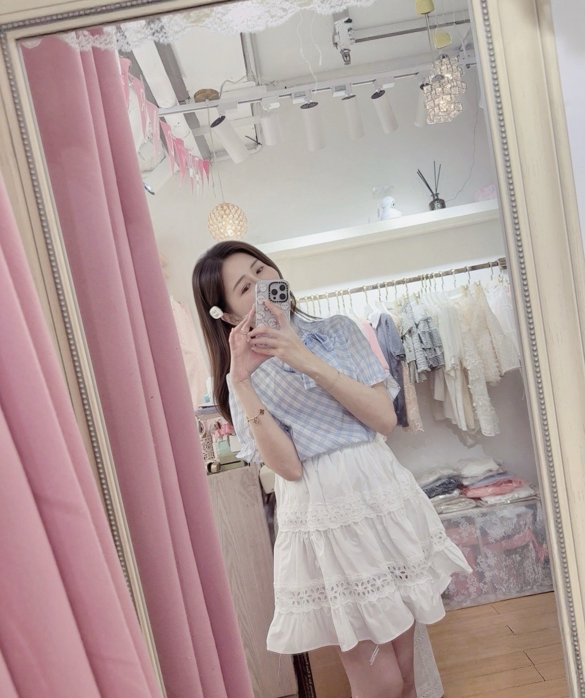 Daisy ruffle Blouse Top ₊·.°.⋆✮⋆.°.‧₊౨ৎ