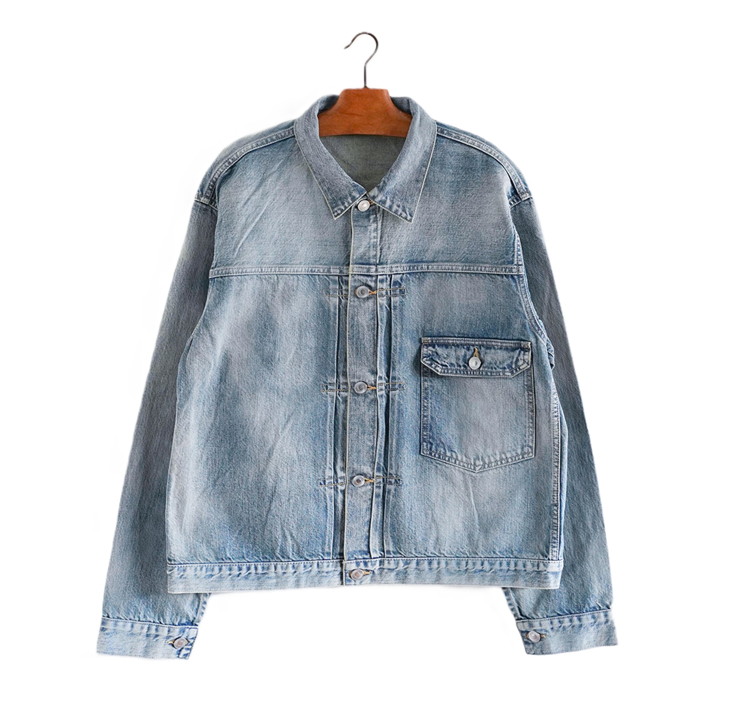 A.PRESSE 1ST TYPE DENIM JACKET - INDIGO PRE ORDER ITEM (預訂中)