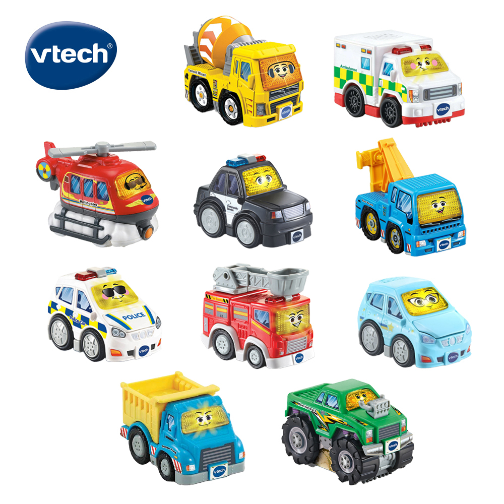 Vtech 嘟嘟聲光互動車/聲光城市嘟嘟車 (多款任選)
