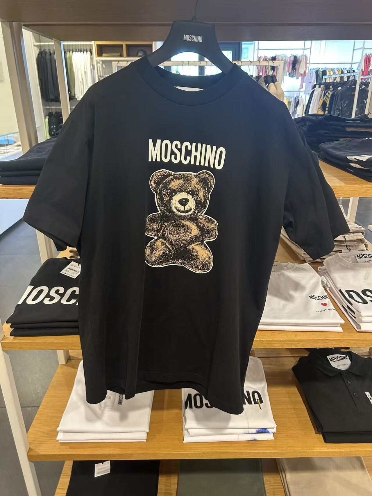 LYS01822 Moschino 100%棉 短袖tee