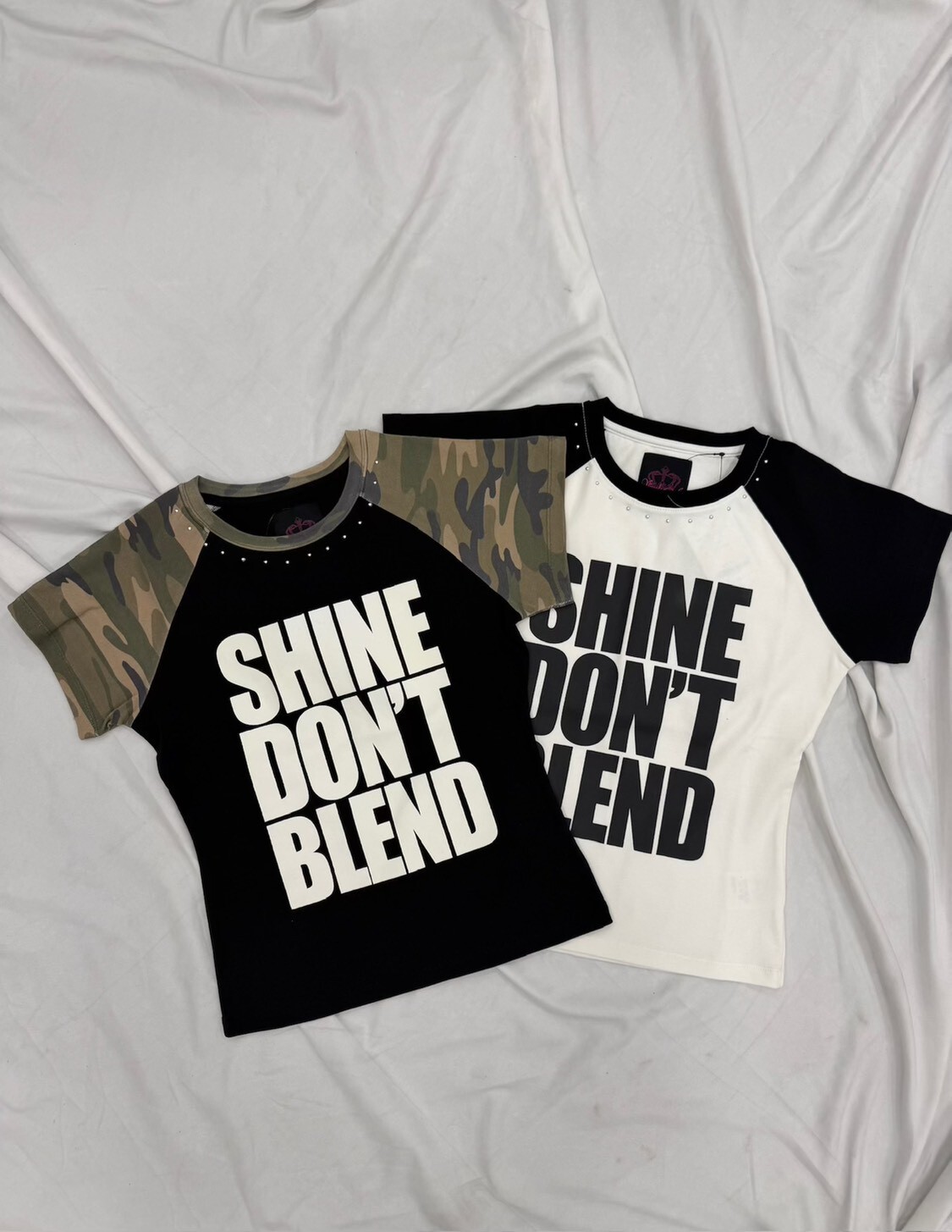 Ninety Girl Gothic Raglan Tee