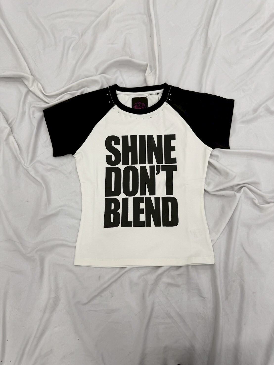 Ninety Girl Gothic Raglan Tee