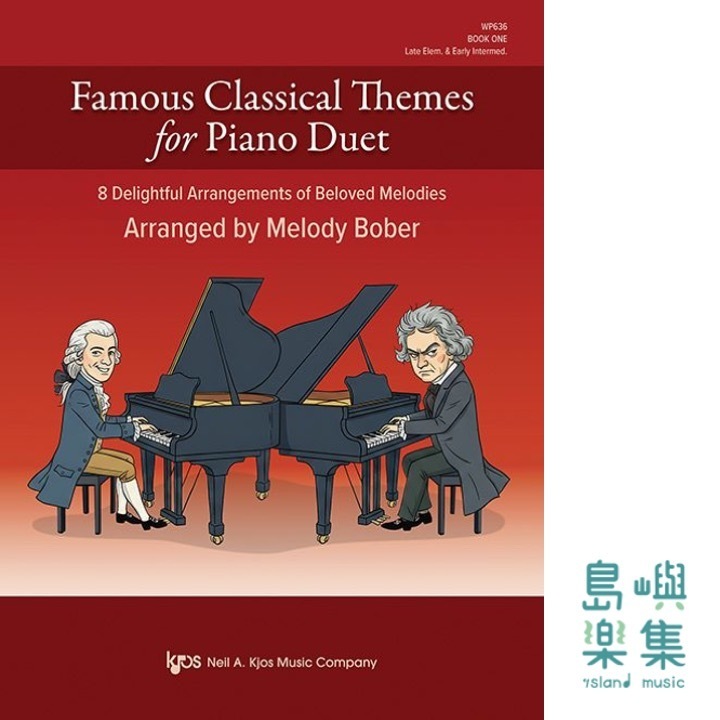 Famous Classical Themes for Piano Duet, Book 1