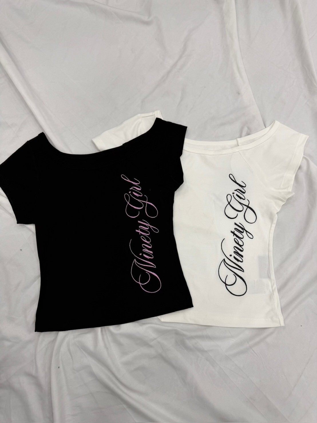 Ninety Girl Off-Shoulder Tops