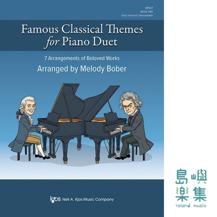 Famous Classical Themes for Piano Duet, Book 2