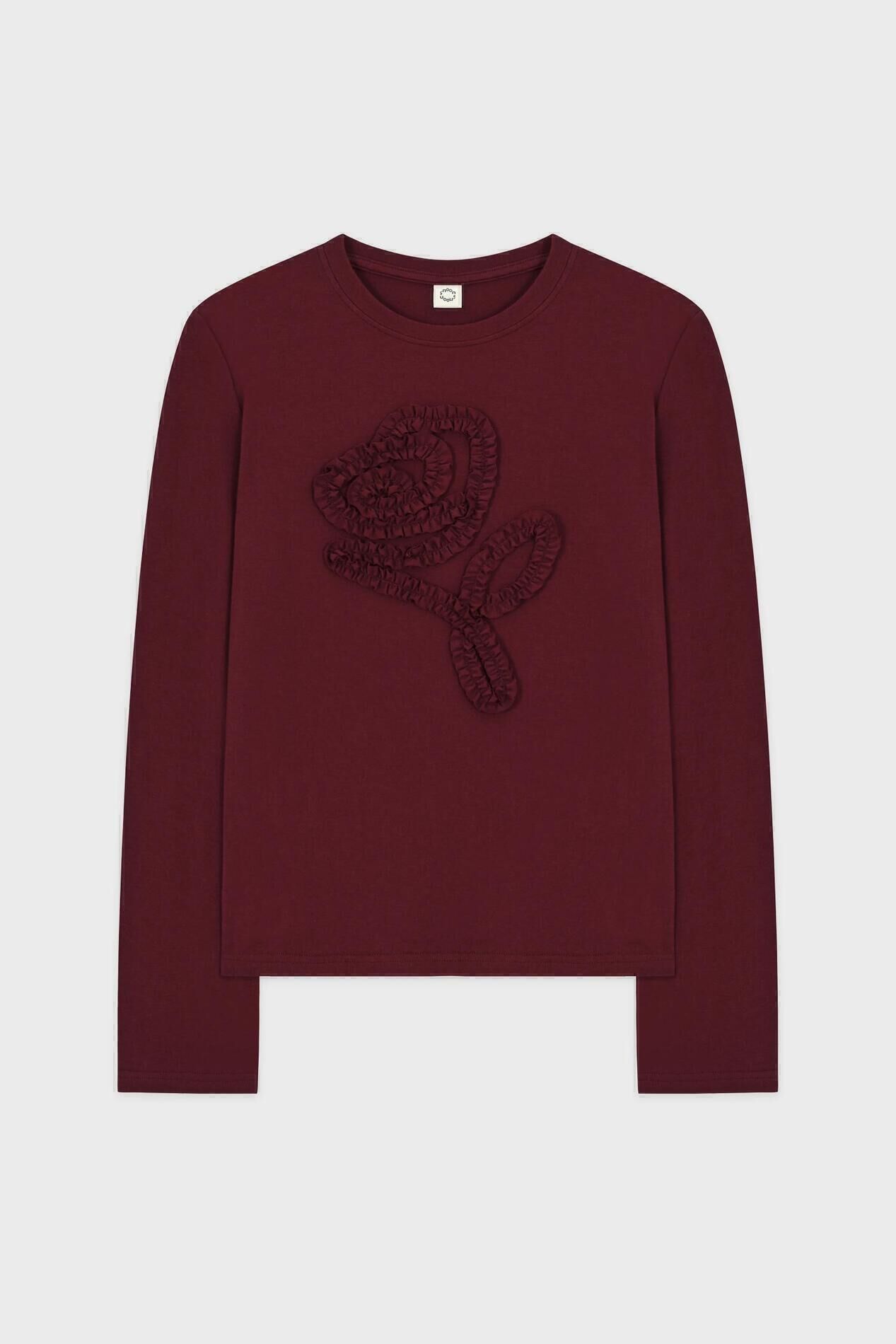 Sinoon Rose Frill Long Sleeve