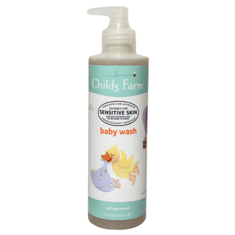 Childs Farm 嬰兒洗髮沐浴露 無香料 250ml