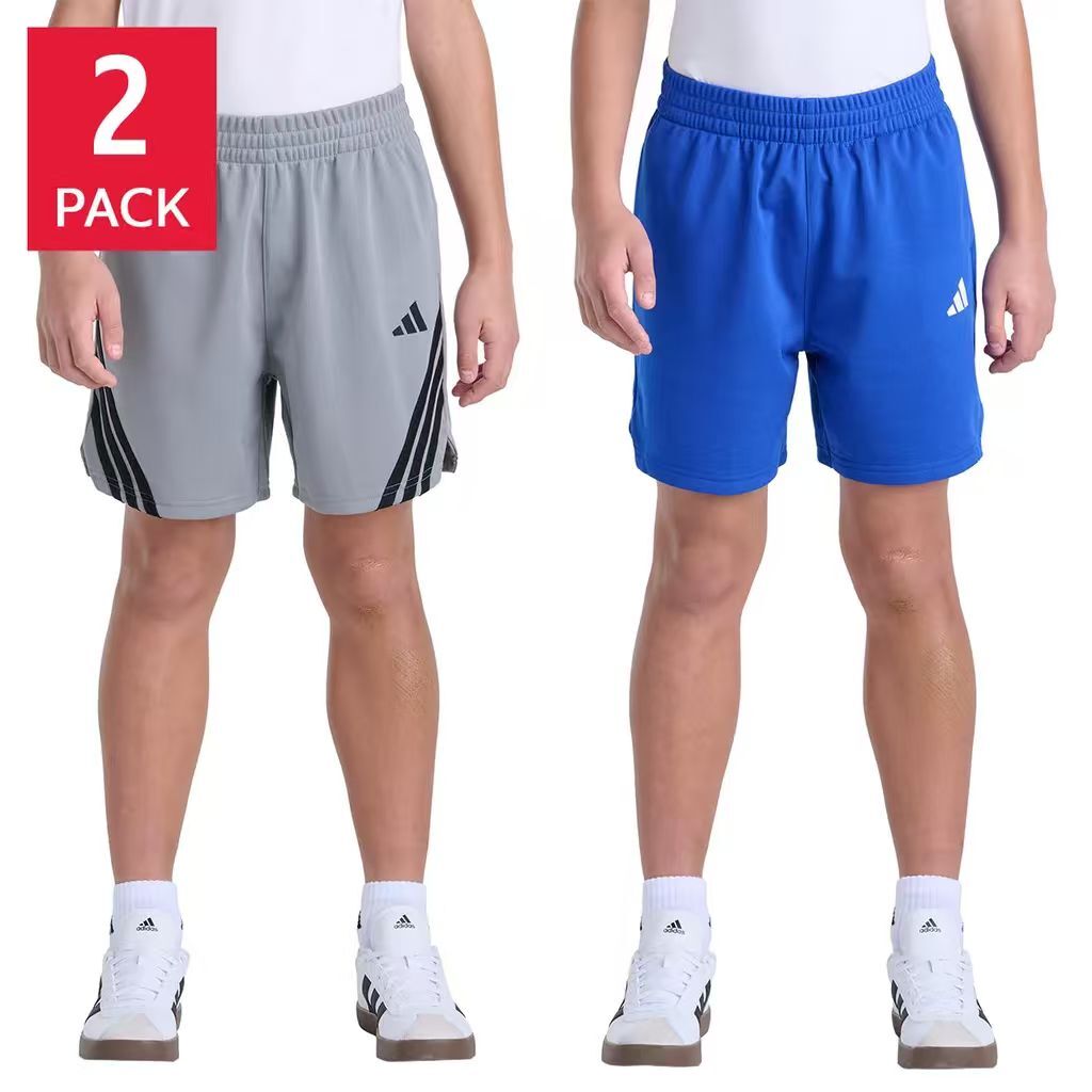 【預購】ADIDAS H052803 童裝速乾短褲 ( 2條裝 )