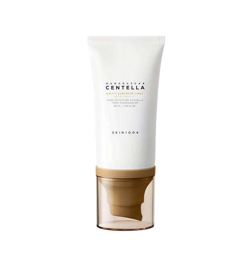 【SKIN1004】馬達加斯加積雪草 AIR FIT物理防曬霜50ML SPF30 PA++++ 超輕盈版(效期：2028.04)  .
