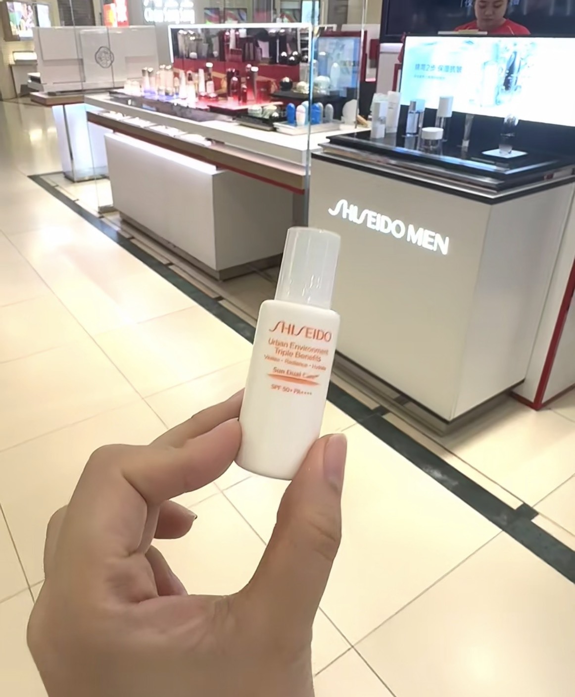 𝐒𝐇𝐈𝐒𝐄𝐈𝐃𝐎 資生堂 新豔陽 夏亮妍防曬妝前乳 15ml SPF50+ PA++++ ☀️
