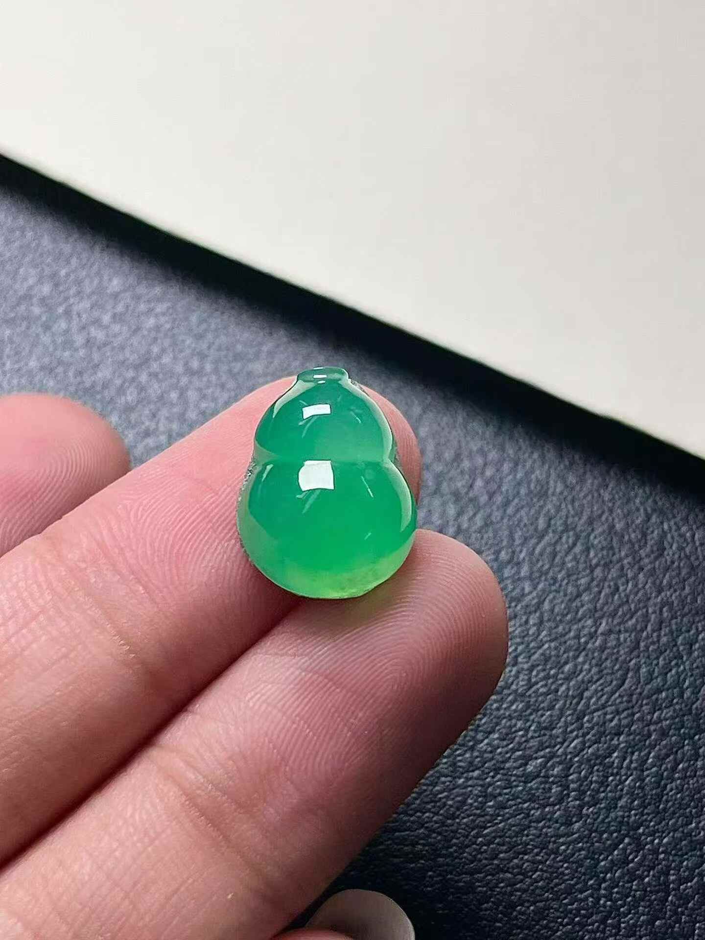 翡翠葫蘆,天然翡翠A玉, 緬甸玉, Jade, Jadeite