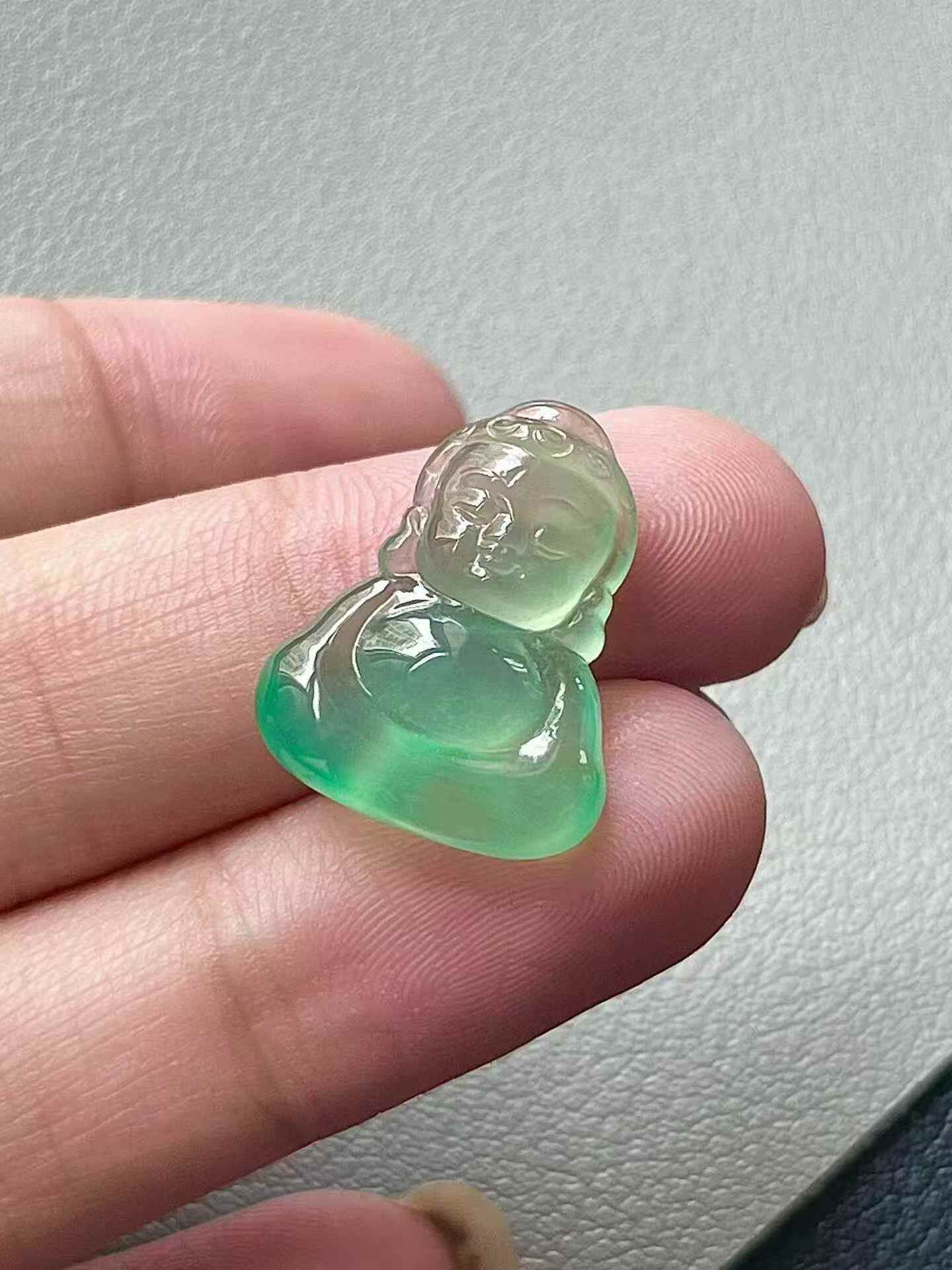 52432 翡翠寶寶佛