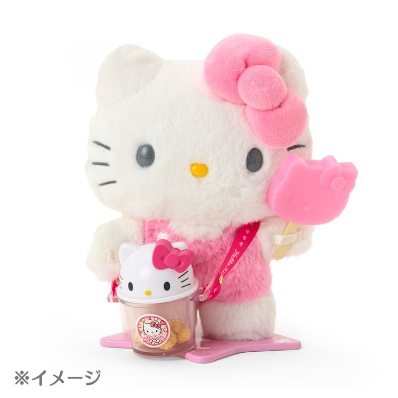 日本 Sanrio Pitatto Friends換裝公仔系列 - 公仔專用衣服配件 (立體公仔造型爆谷筒/雪條)