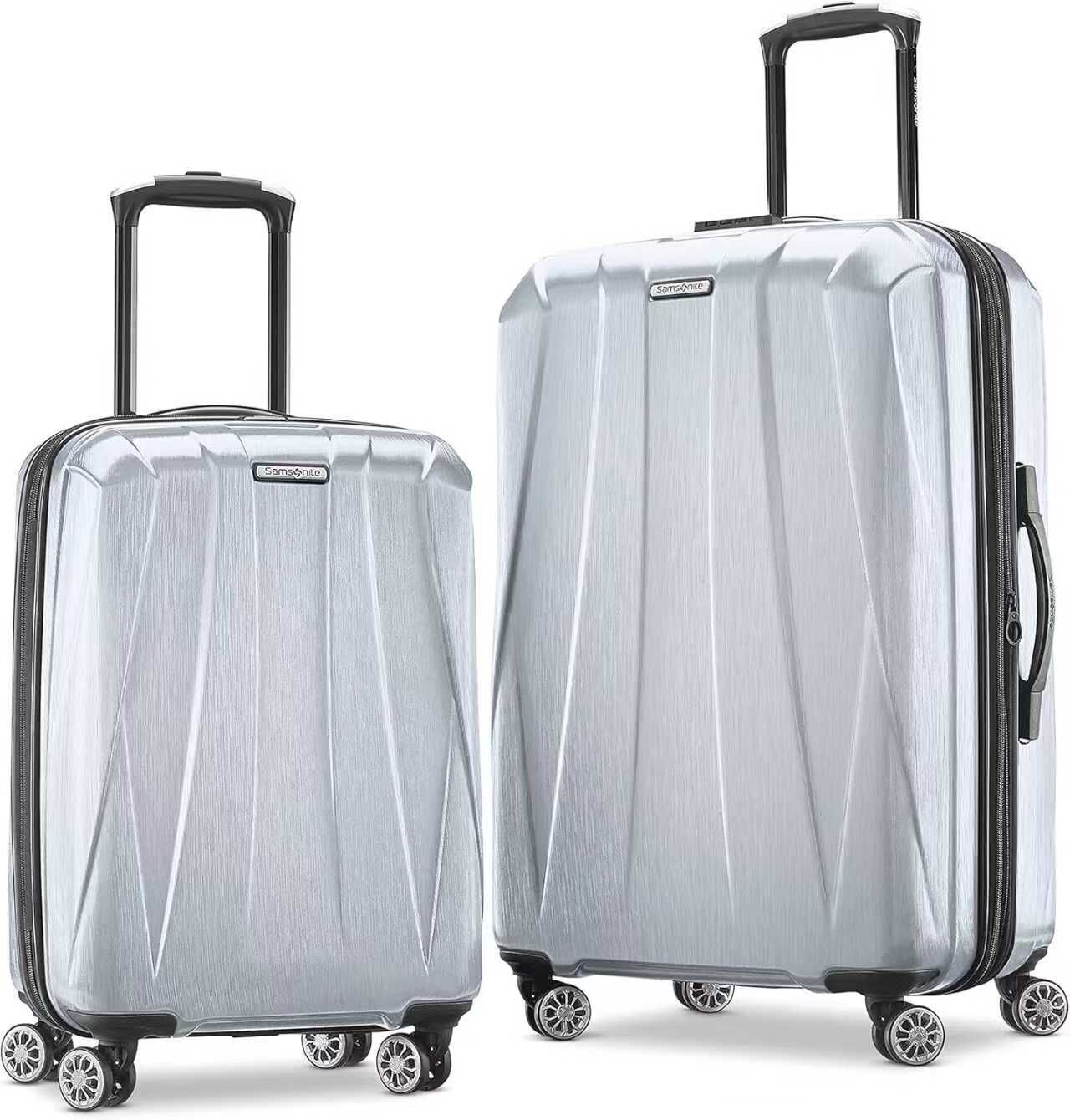【預購】Samsonite H052811 銀色硬殼行李箱套裝 (20吋+24吋)