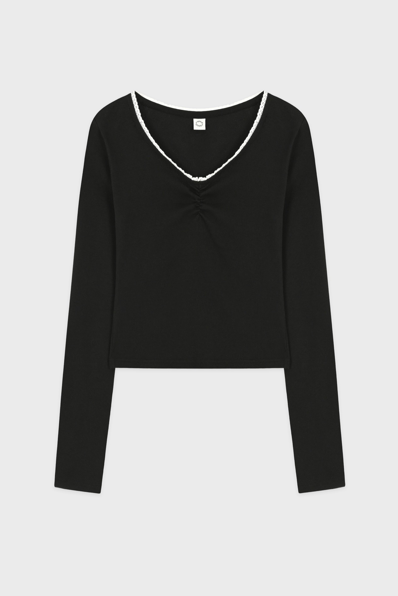 Sinoon Neck Lace T-Shirt