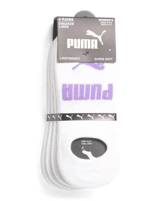 【預購】PUMA H052820 女裝船襪 (6對裝)