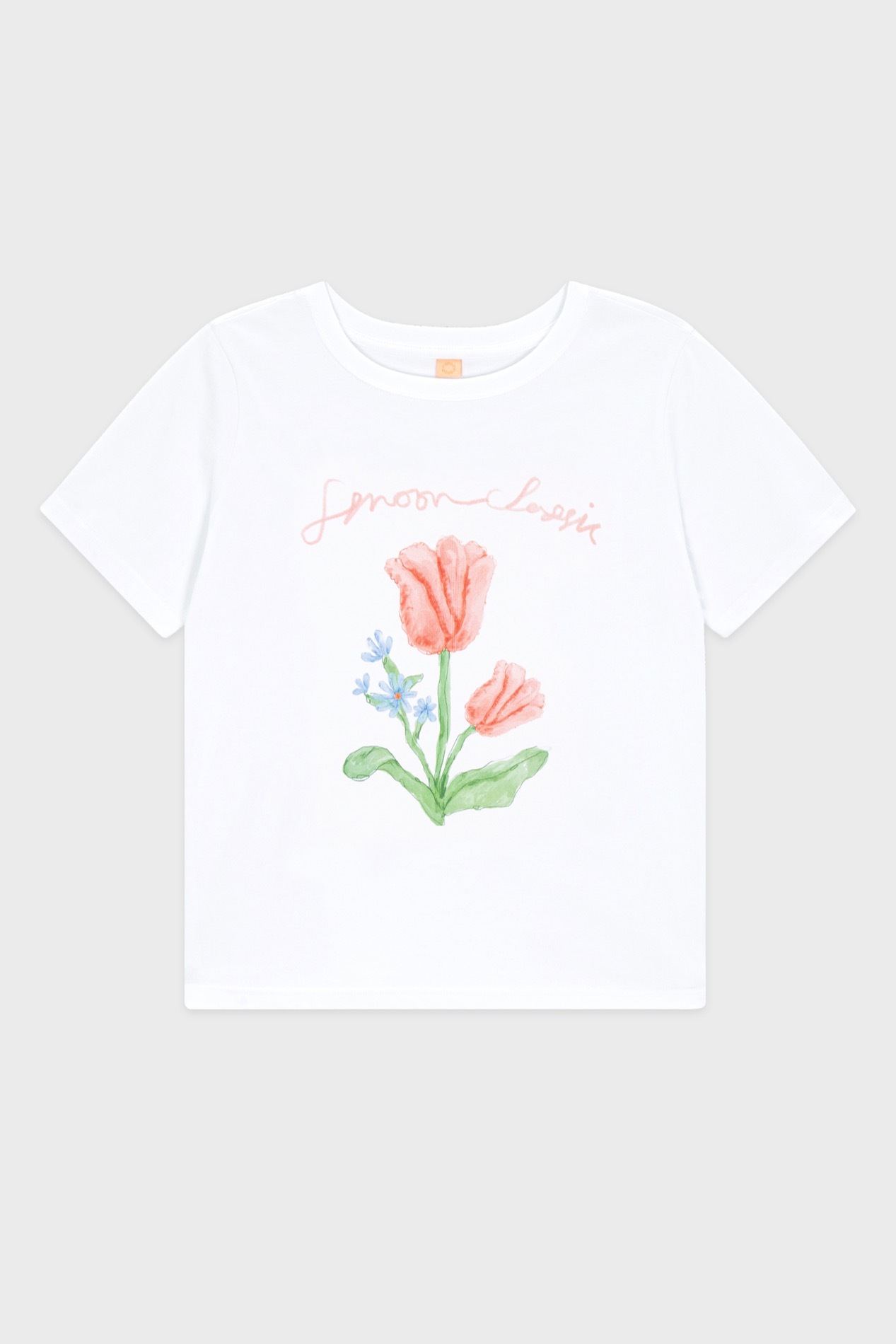 Sinoon Tulip Flower T-Shirt