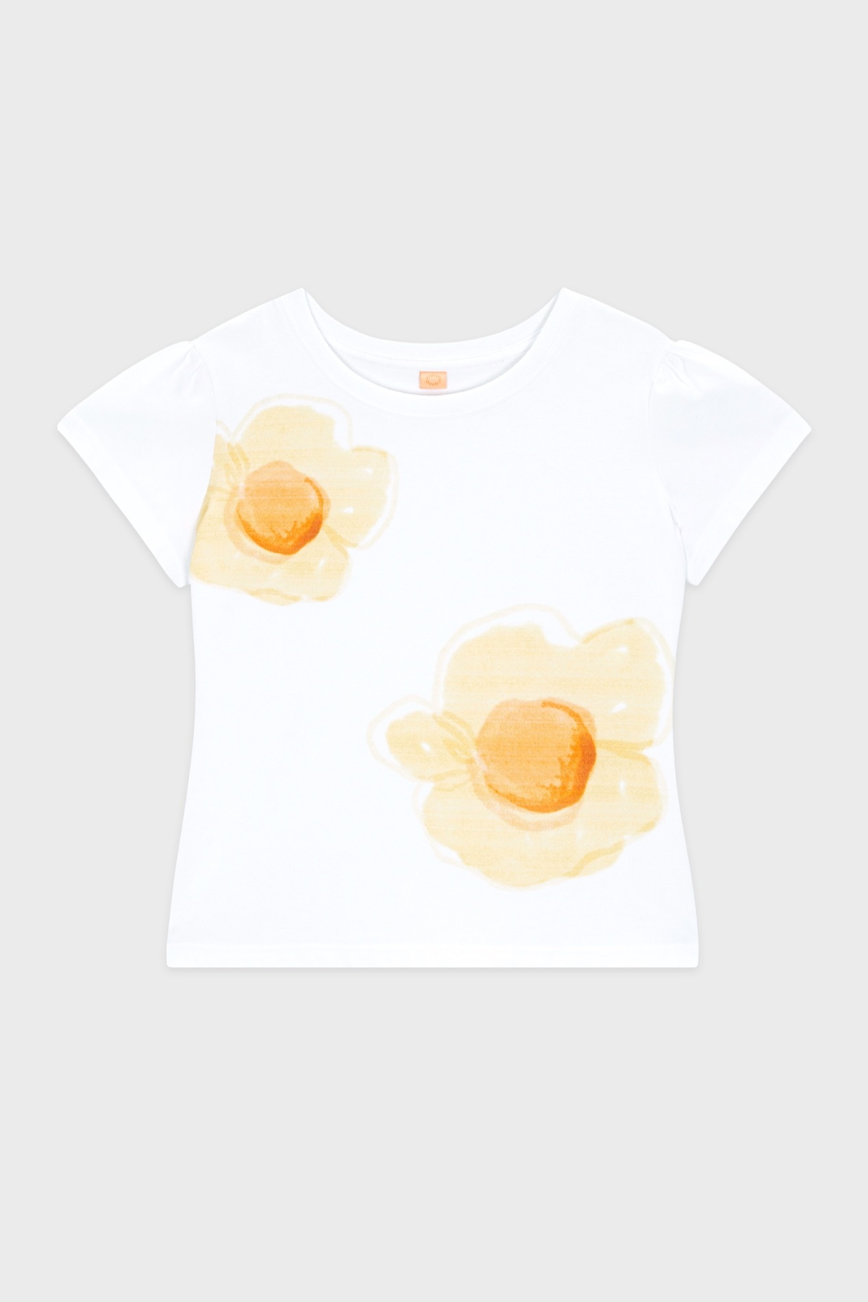 Sinoon Egg Flower Puff T-Shirt