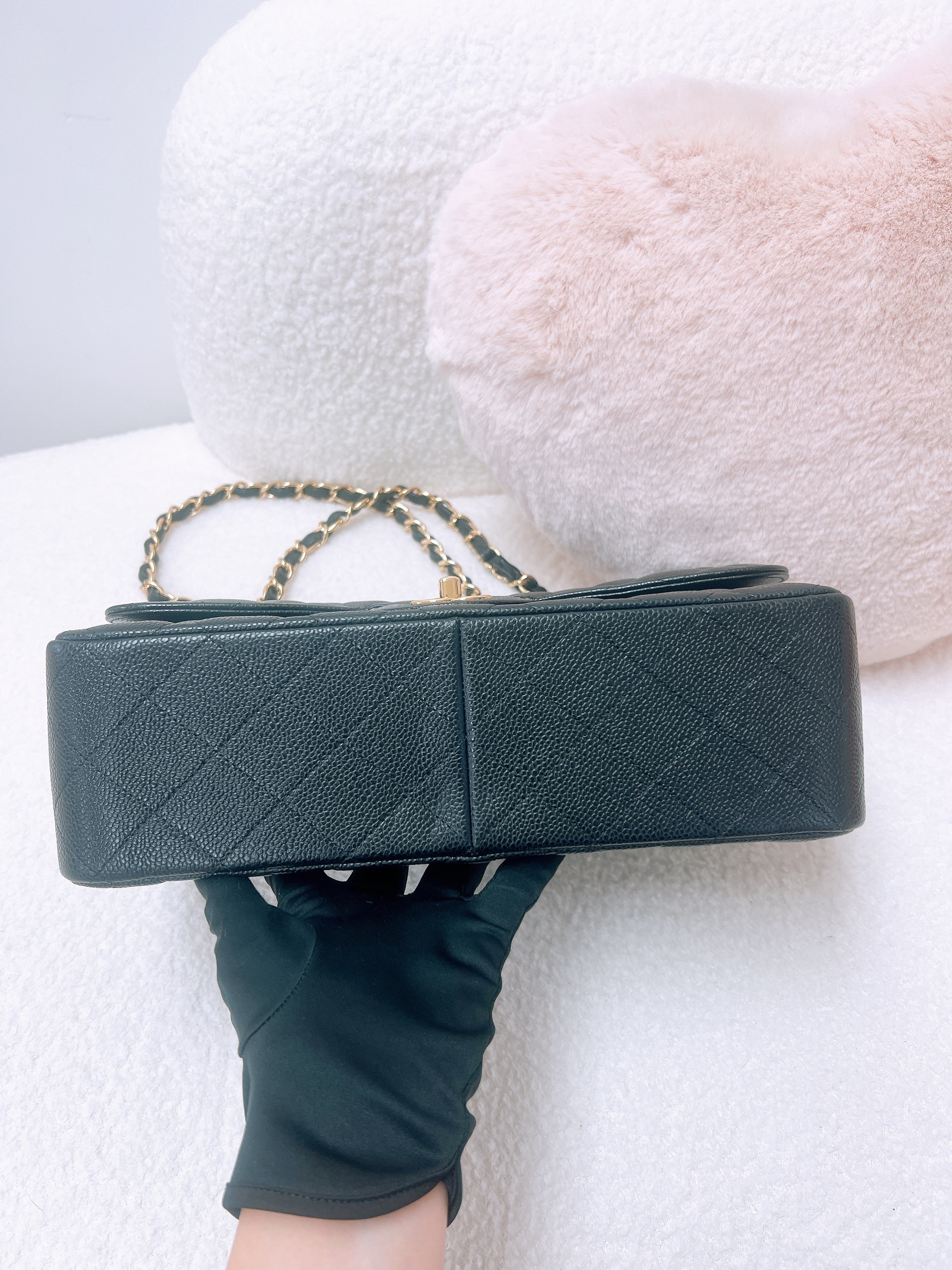 Chanel cf classic flap jumbo (black caviar/GHW)