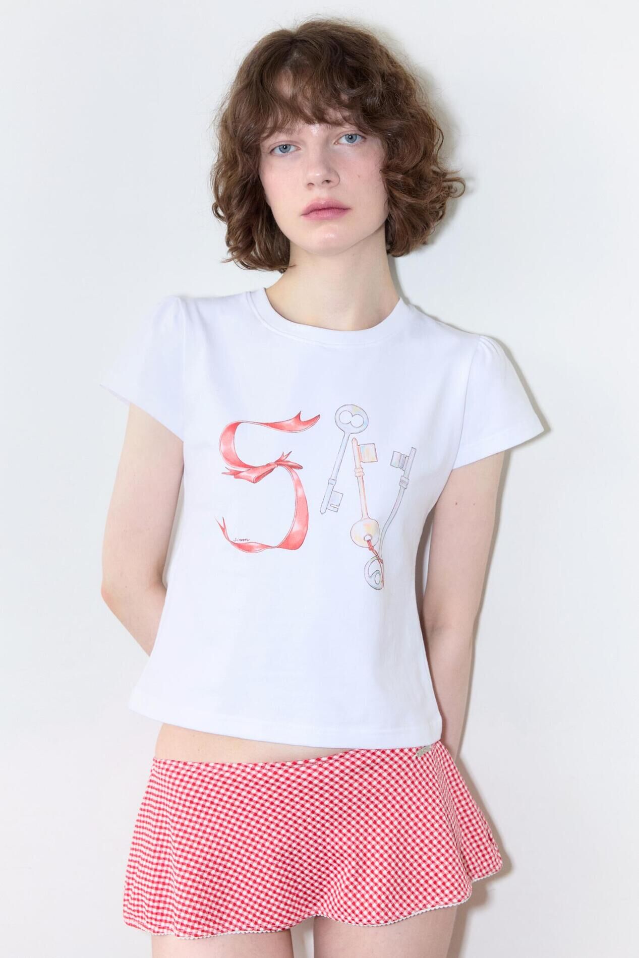 Sinoon SN Ribbon Puff T-Shirt