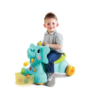 Infantino 3-in-1 Sit, Walk & Ride Elephant