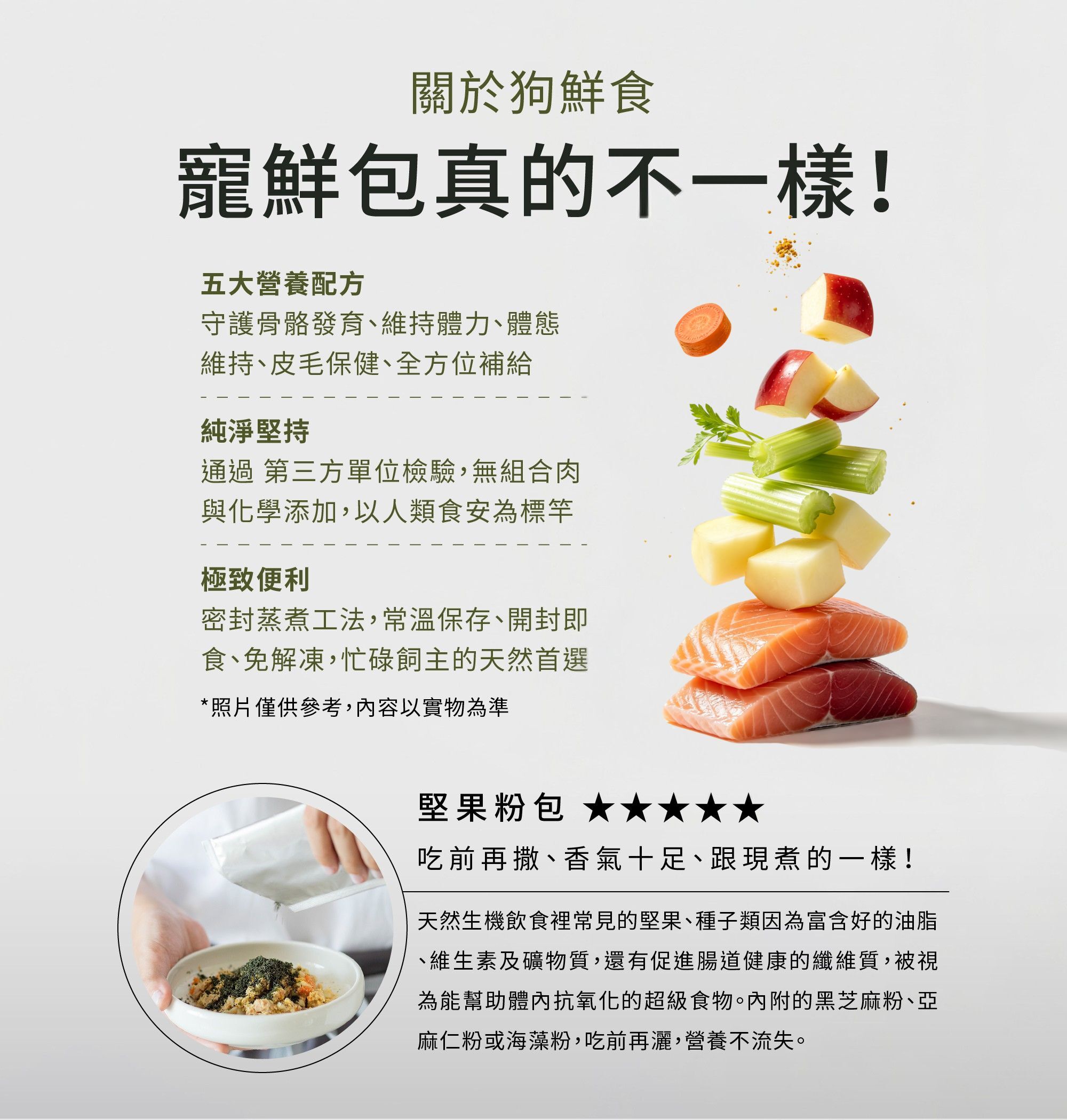 狗狗鮮食薑薑好寵鮮包｜魚肉與薑黃蘋果營養配方
