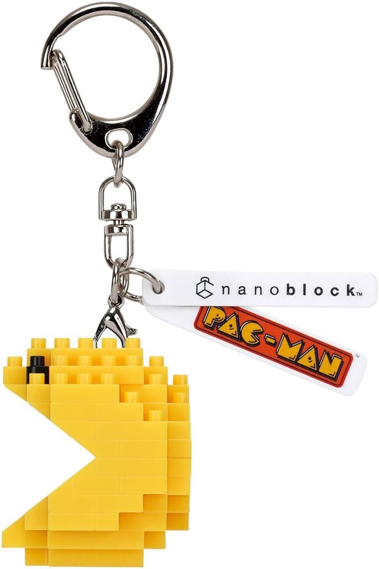 KAWADA Nanoblock 積木造型吊飾 NFG-33 PAC-MAN小精靈
