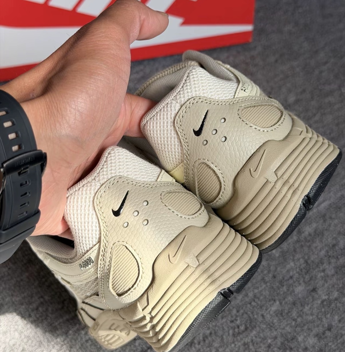 男鞋 NIKE P-6000 PRM 'Beach' 沙黑色 復古 緩震 休閒 健身 跑鞋 老爹鞋 訓練鞋【IH8042-100】PP6