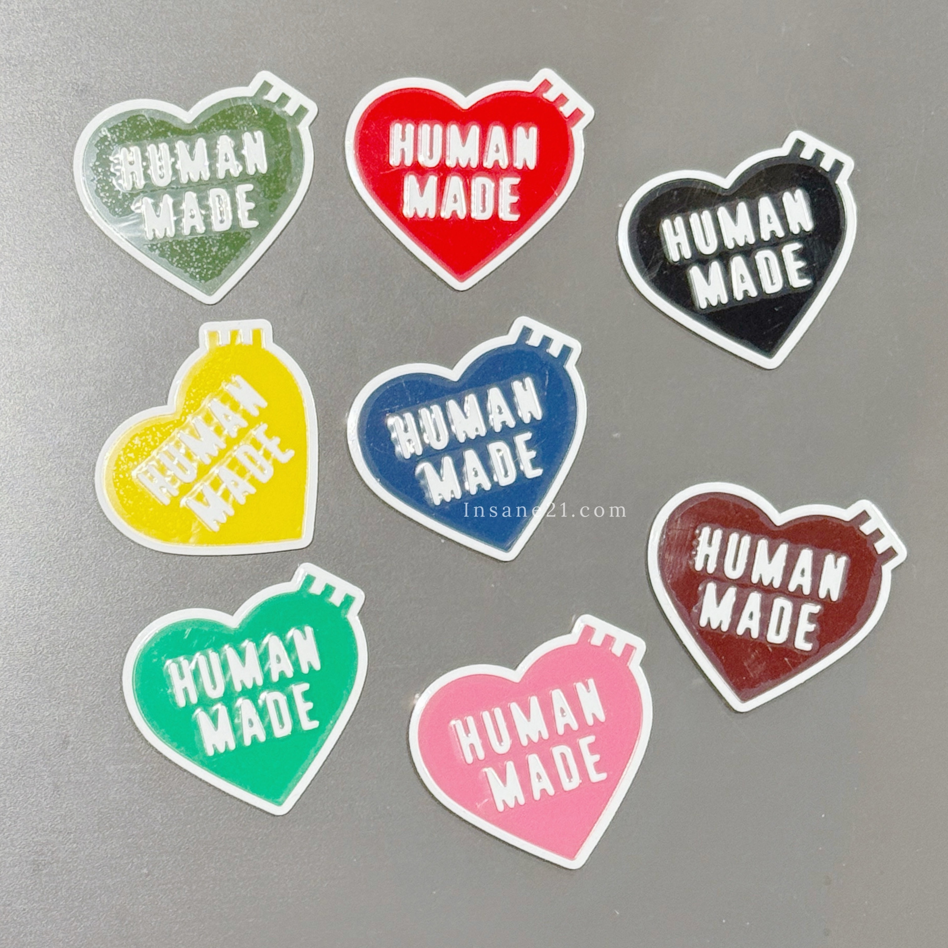 HUMAN MADE 愛心夾鏈袋/貼紙 人間製造 小物收納 裝飾