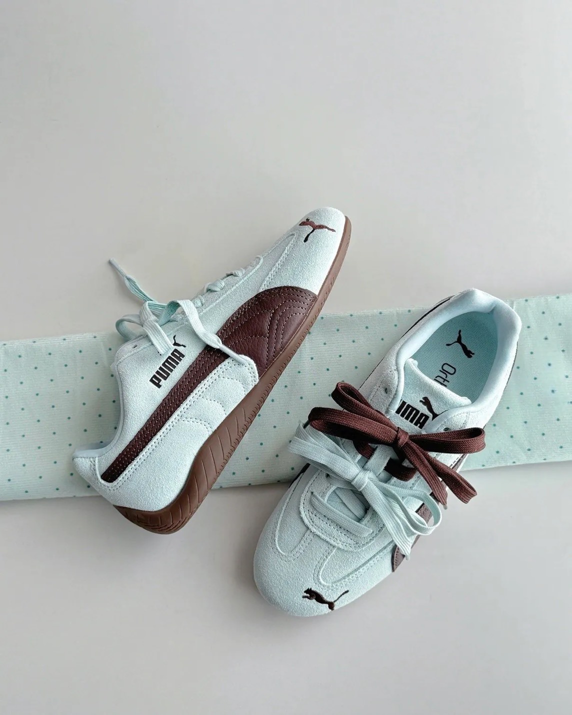 PUMA SPEEDCAT OG 薄荷巧克力 咖啡色 麂皮  賽車鞋 男女同款