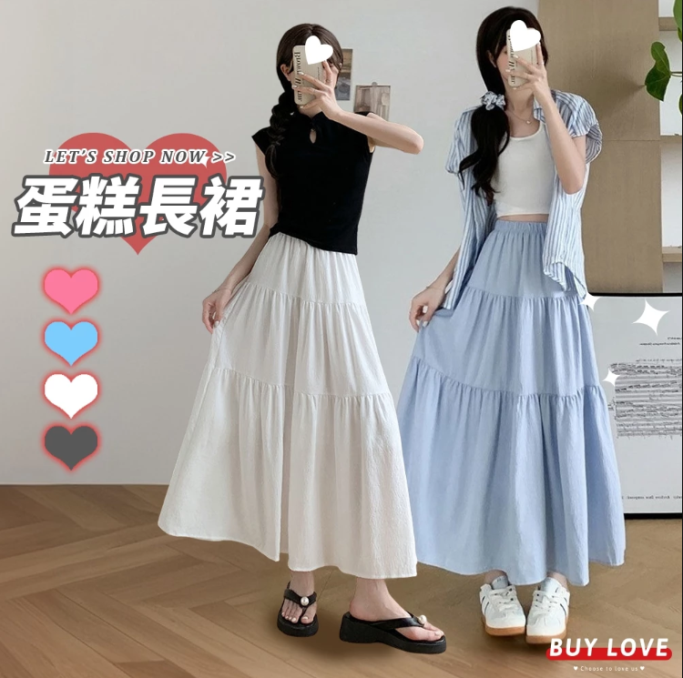 【直播】BUY LOVE BL0528888 女裝日系甜美飄逸長裙