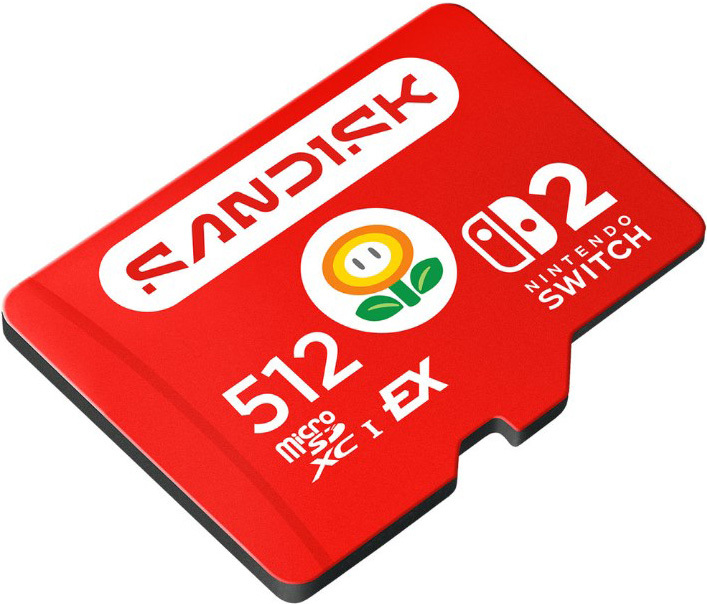 SanDisk 晟碟 NS2 專用 microSD Express 記憶卡 512GB