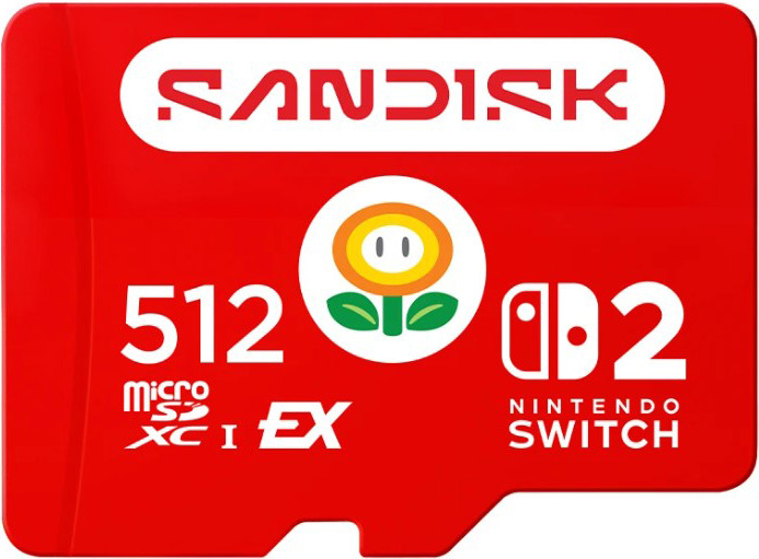 SanDisk 晟碟 NS2 專用 microSD Express 記憶卡 512GB