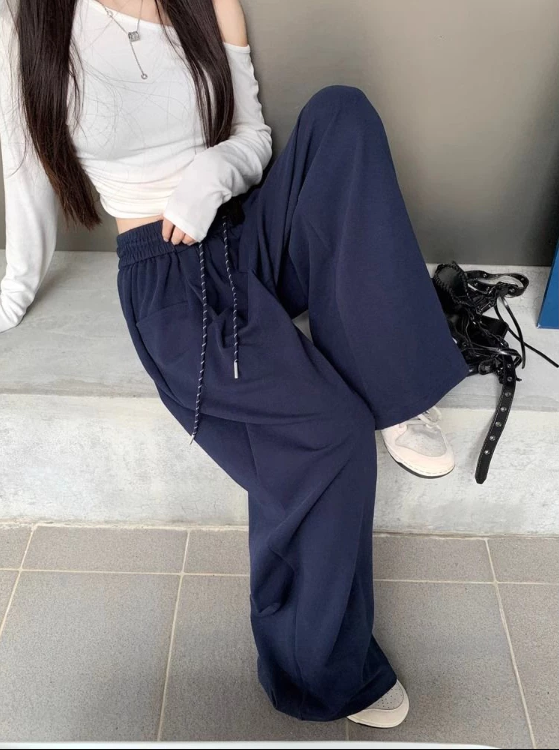 【直播】BUY LOVE BL052826 女裝慵懶寬鬆百搭長褲