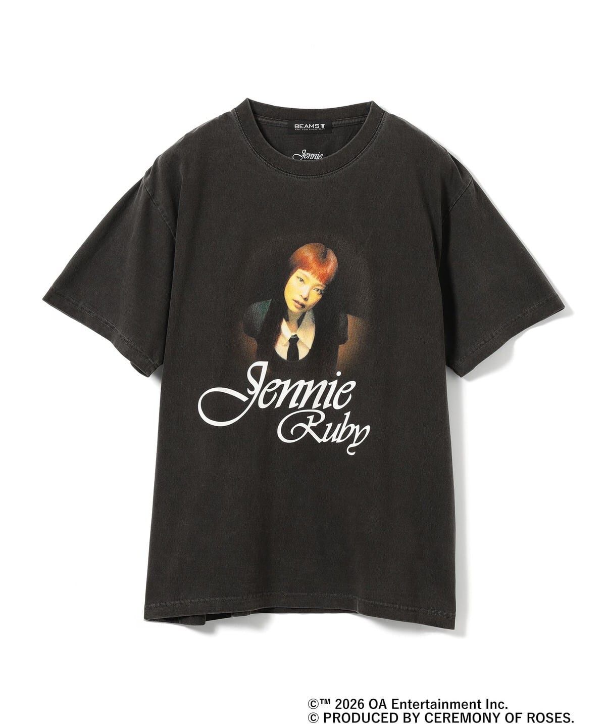 <夢幻連動>日本 限定 BEAMS T 別注 JENNIE Photo 短袖 三款