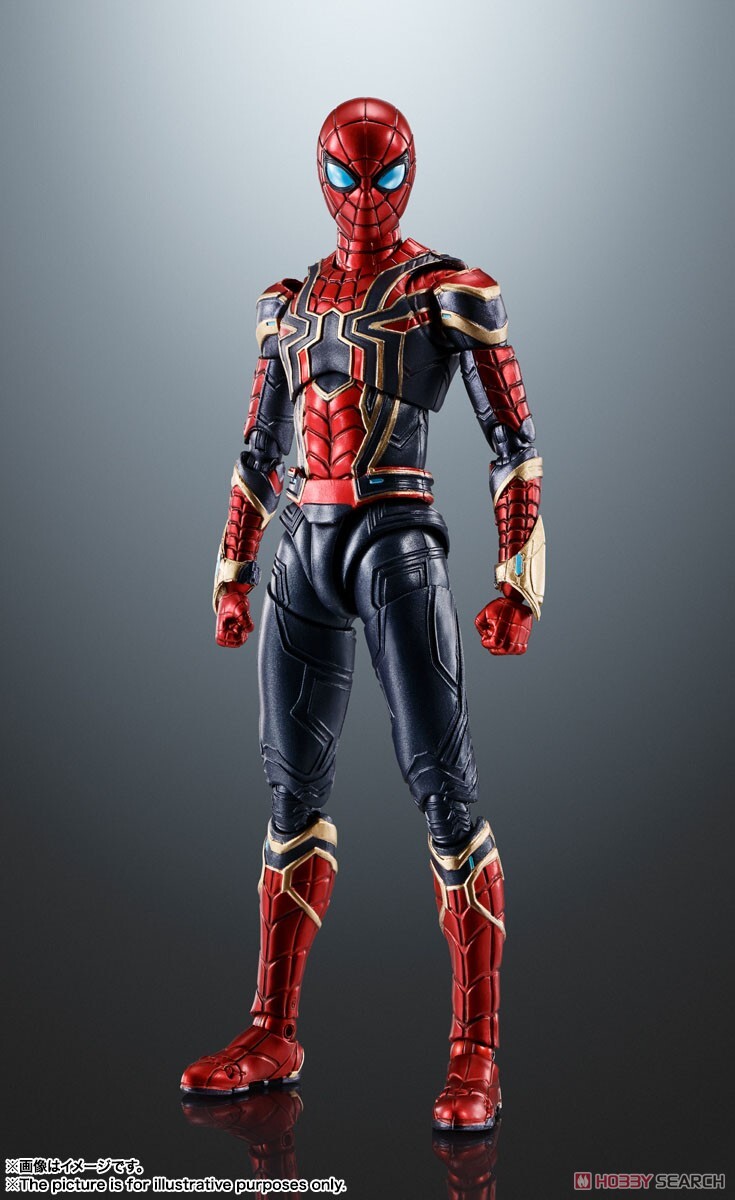 萬代 SHF 鋼鐵蜘蛛人 蜘蛛人：無家日 漫威 可動完成品