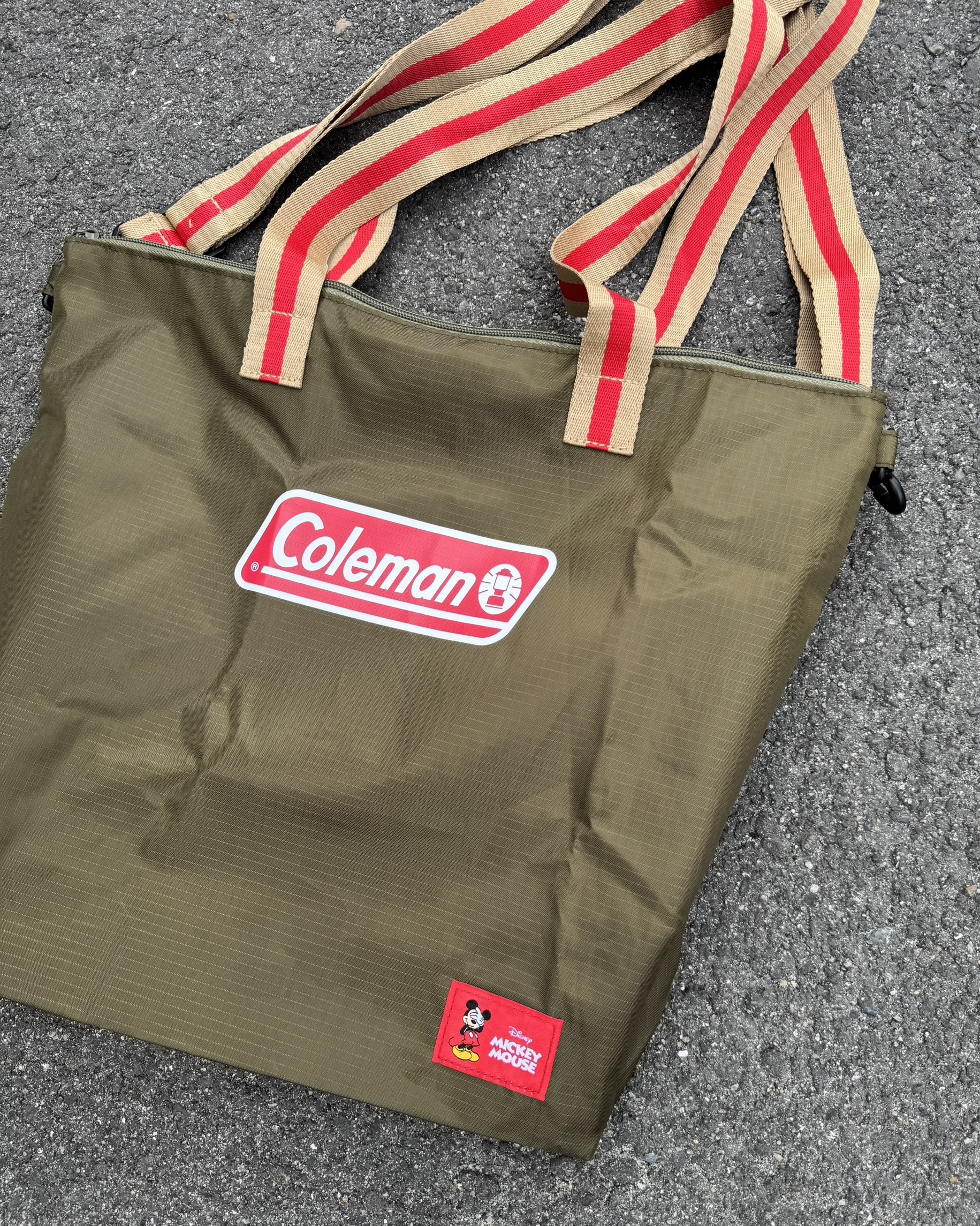 【日本限時連線代購】迪士尼 × Coleman 可側背托特包