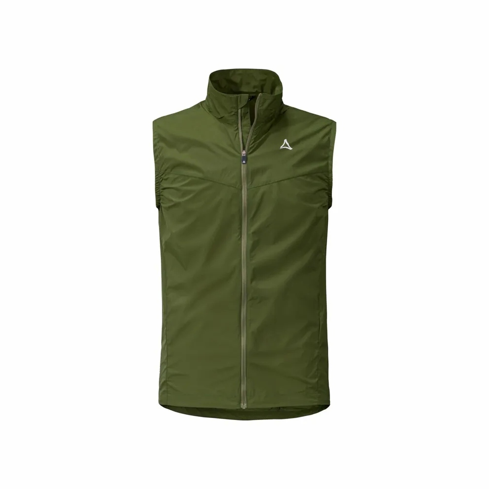 【Schoffel】男防風抗水立領背心 / 24SL50-23863-[綠、淺灰、深藍]